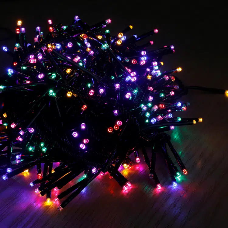 V3 string lights with opaque colored lines